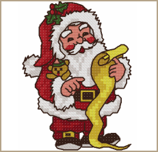 Cross-Stitch Design Christmas Wish List