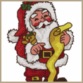 See Details of Christmas Wish List Cross-Stitch Pattern