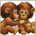 See Details of Chinese Year Of Monkey Cross Stitch Pattern